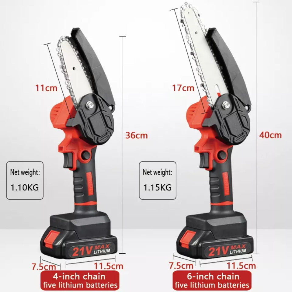 Wireless lithium electric saw, handheld mini electric saw,
