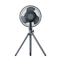 Outdoor Cooling Fan 4000mAh Rechargeable Standing Fans with Adjustable