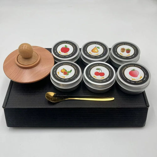 Whiskey Smoker Kit with Wood Chips-6 Flavors Old Fashioned Drink