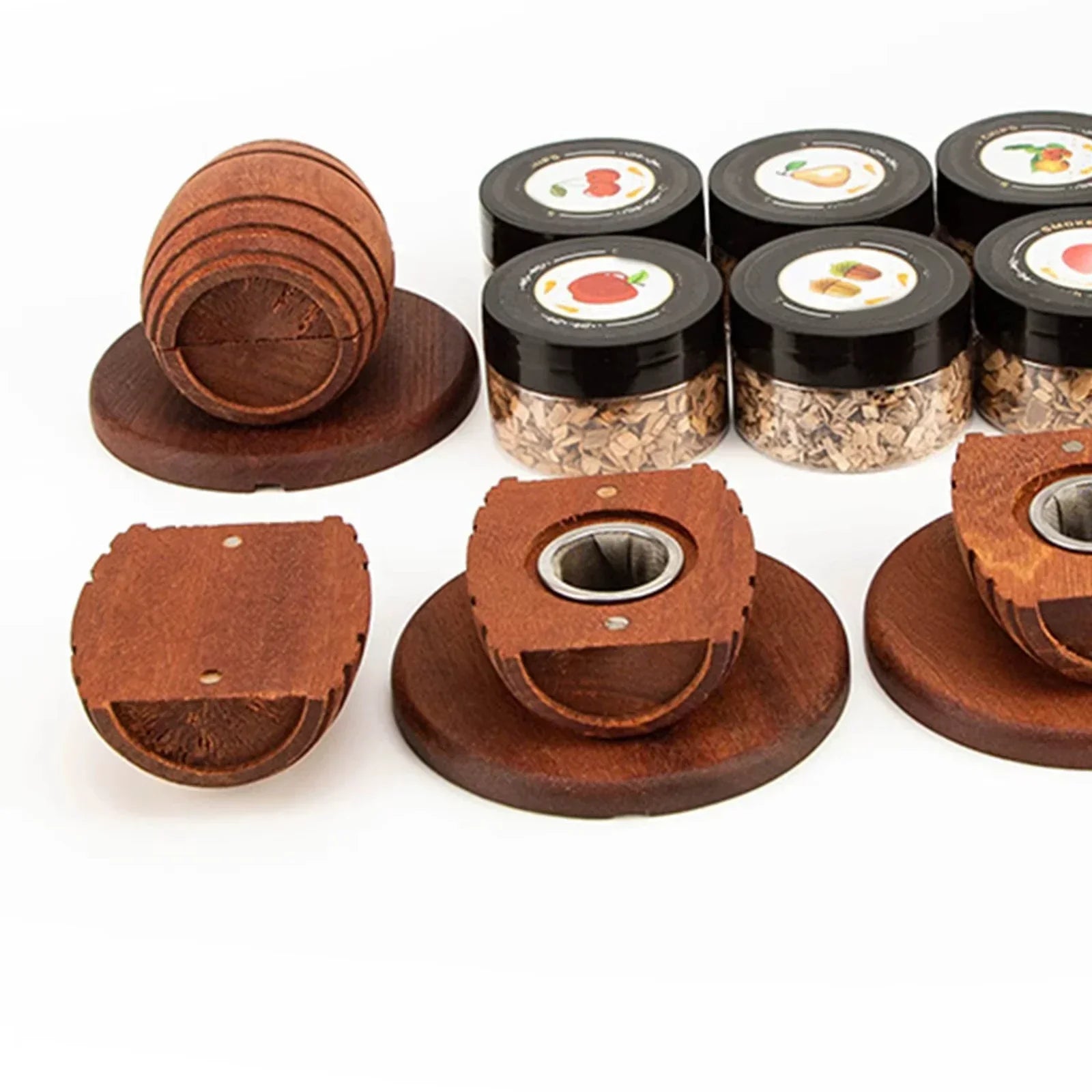 Whiskey Smoker Kit with Wood Chips-6 Flavors Old Fashioned Drink