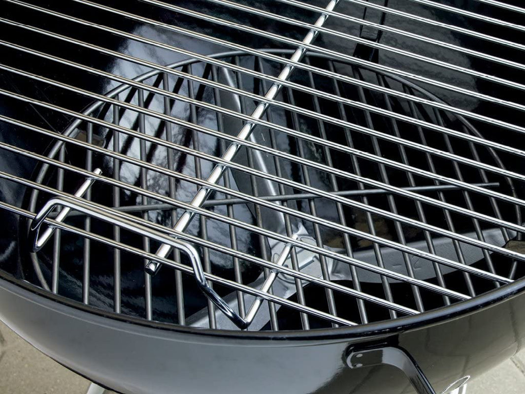 Weber charcoal kettle grill one-touch cleaning system and ash catcher — BBQ gift for dad