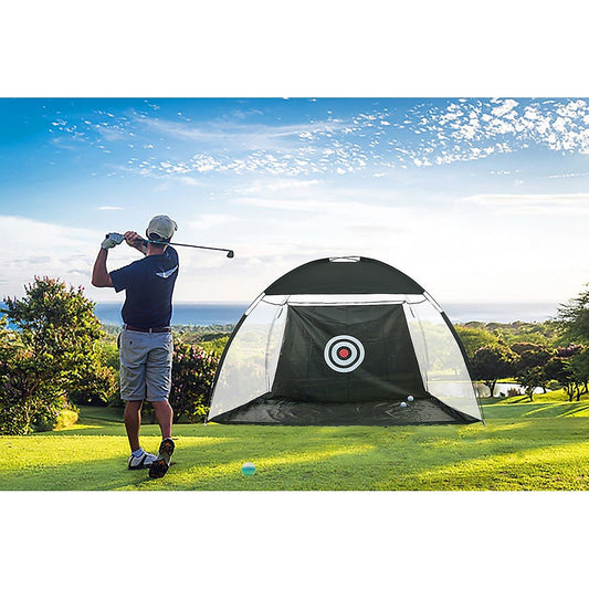 Golf Practice Net, 10 ft Indoor/Outdoor Swing Net for Home Training