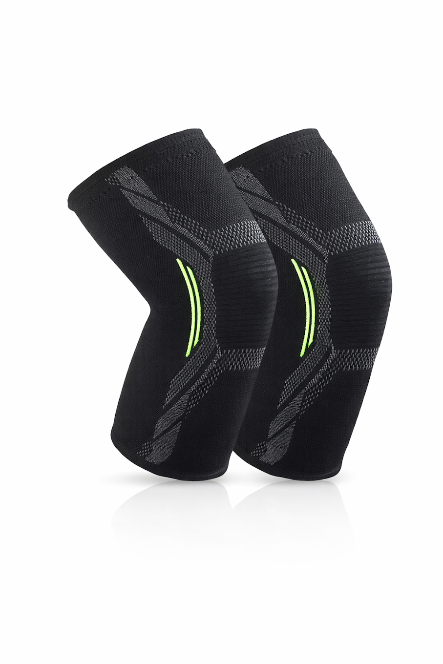 Pro Compression Knee Support Sleeves (Pair)