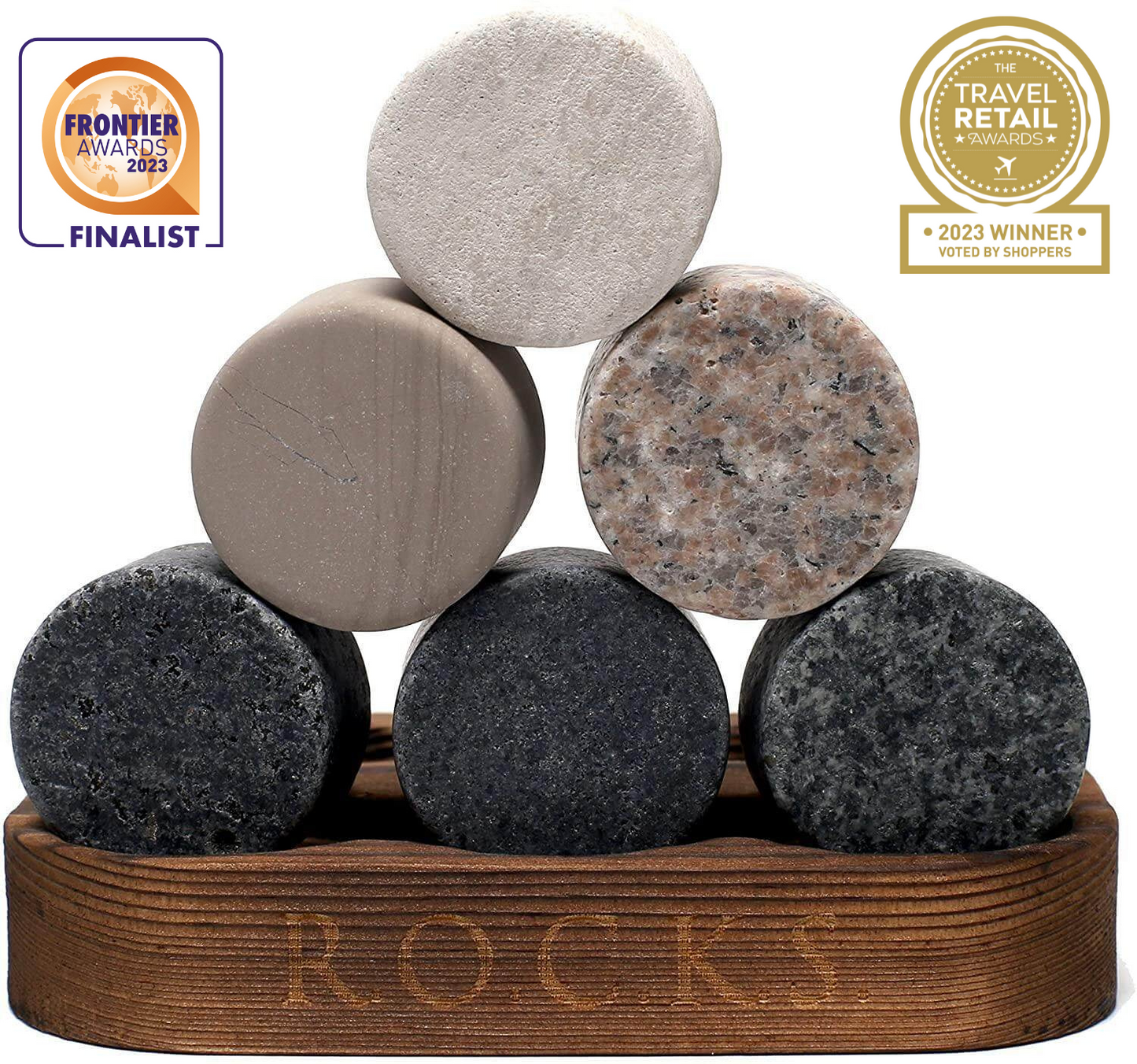 The Original Rocks whiskey stones set — gift for dad who says he wants nothing